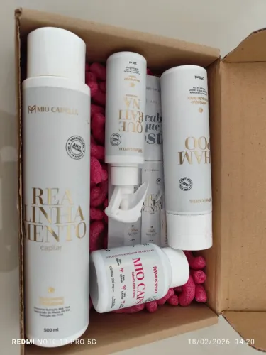 ? Kit Mio Capelli - Realinhamento Capilar Completo (Usado 1x) ?