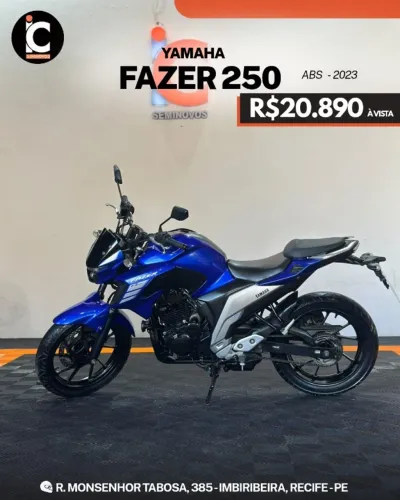 Yamaha fz25 fazer 250 abs 2023 Ú.dono