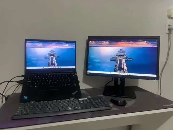 Notebook Lenovo ThinkPad E14 Gen 2 + Monitor AOC 20"