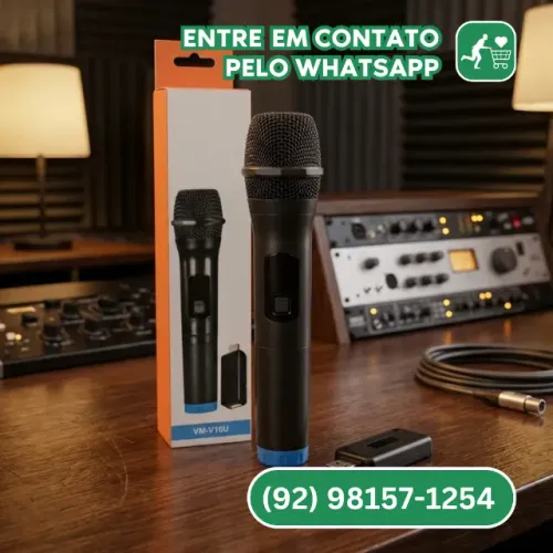Microfone Sem Fio USB Vmic