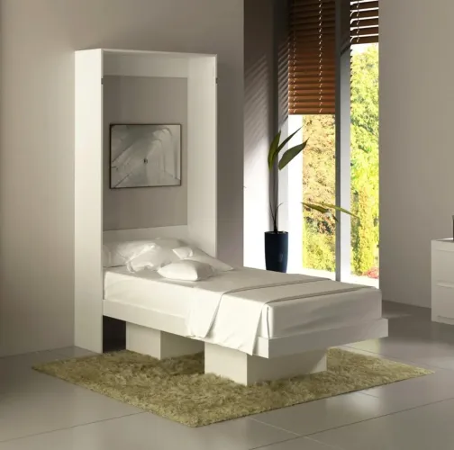 Cama Articulada Solteiro 97,2x193cm CM8015 Branco Branco
