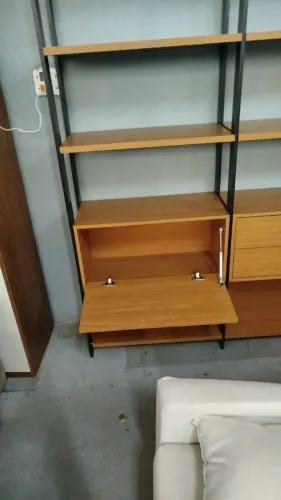 stante de Livros Industrial 100% MDF 144 x 185 cm