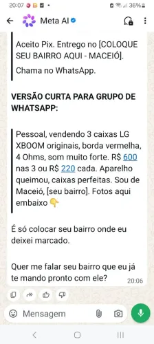 3 caixas de som LG originais com som de brinde para quem se interessar em consertar