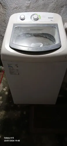 Lavadora cônsul 9kg com defeito centrifugação