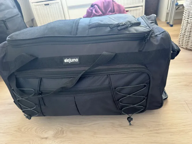 Bolsa grande para viagem de rodinha usada 1x 