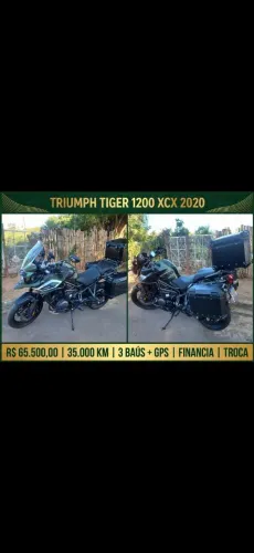 TIGER 1200 XCX 2020 IMPECAVEL