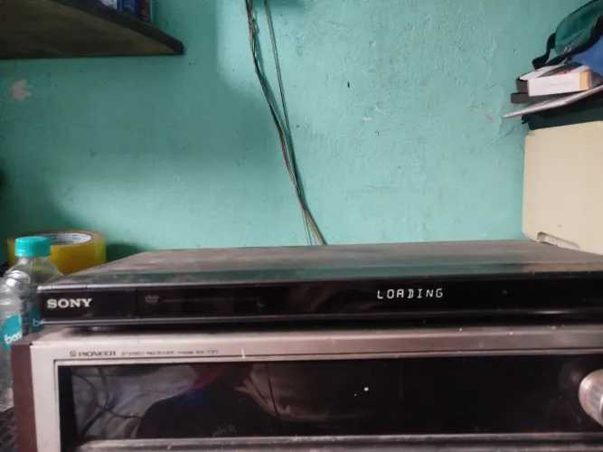 Leitor de DVD SONY