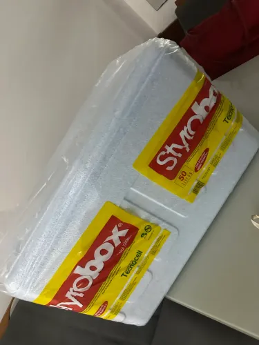 CAIXA DE ISOPOR 50 litros NOVA