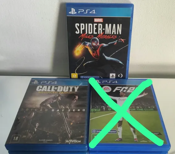 Jogos De PS4 (Valor Unitário)