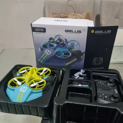 Brinquedo Veículo Acrobático De Controle Remoto Land Sea Air Drone 3 E