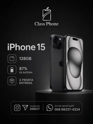 iPhone 15 128GB SEMINOVO