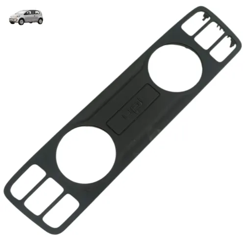 Moldura Radio Comando Ar Painel Vw Up 2014 2015 2016 2017 Preto
