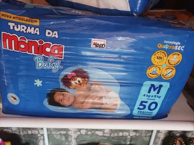 Vendo fralda Turma da Monica 