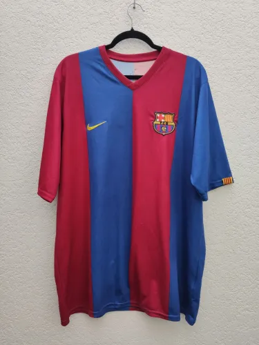 Camisa Barcelona 2006/2007 Ronaldinho Nike GG (G)