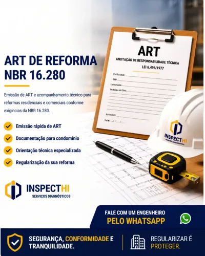 Engenheiro Civil - Art - Laudo de Reforma