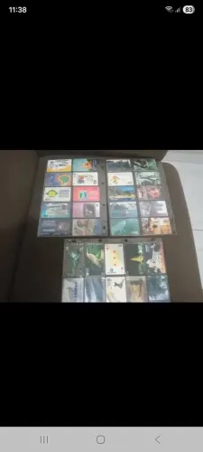 Cartão telefônico antigo anos 90