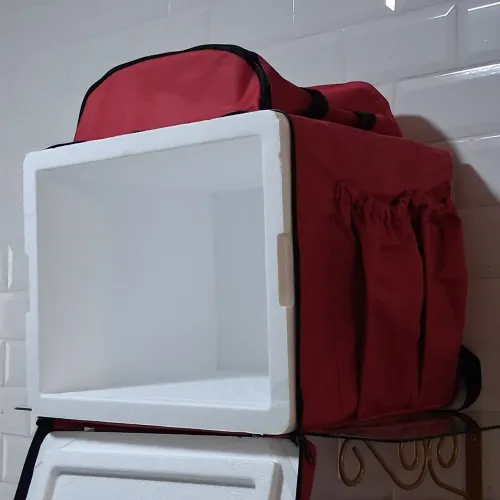 Bag nova de 44 litros / PRETA, VERMELHO, AZUL E ROXA