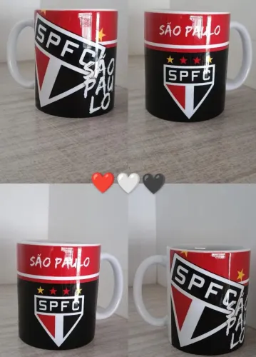 CANECAS DE TIME ( FLAMENGO, VASCO, FLUMINENSE, SÃO PAULO +)