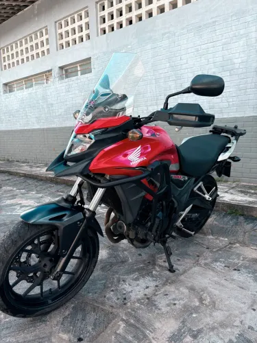 Honda CB 500X 2019 - Com Baú Givi e Acessórios