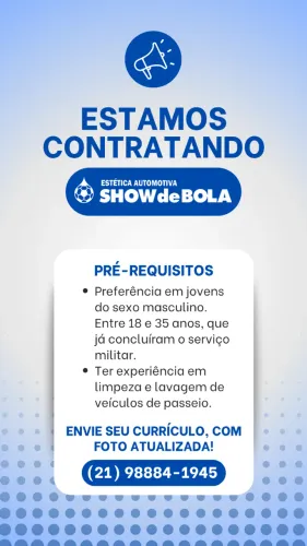 Limpeza e Lavagem de veículos de passeio