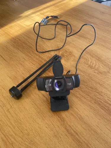 webcam full HD 2.0 com microfone embutido + suporte 