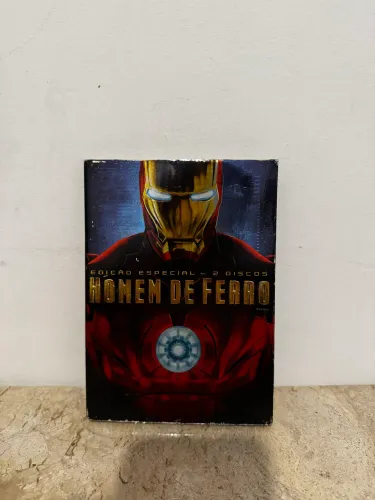 dvd: homem de ferro com luva Duplo - marvel original excelente estado de colecionador