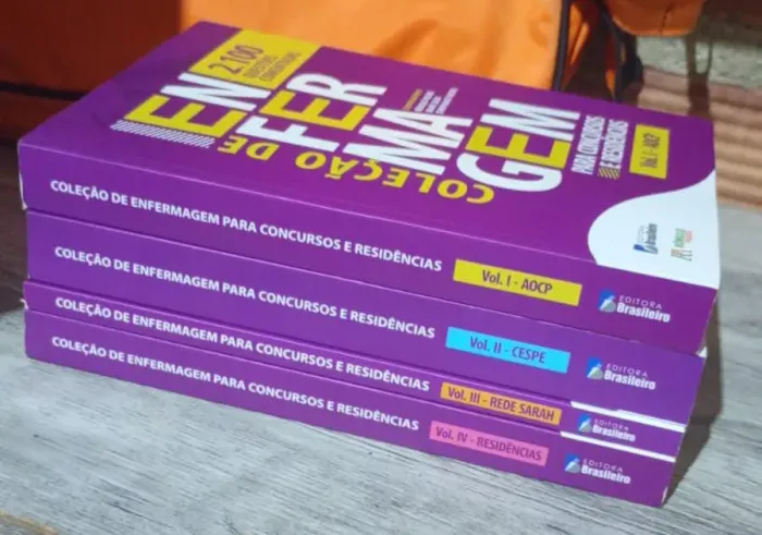 Coleção de enfermagem, para concurso