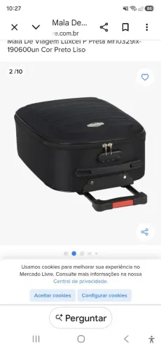 Mala de viagem perfeito estado muito boa