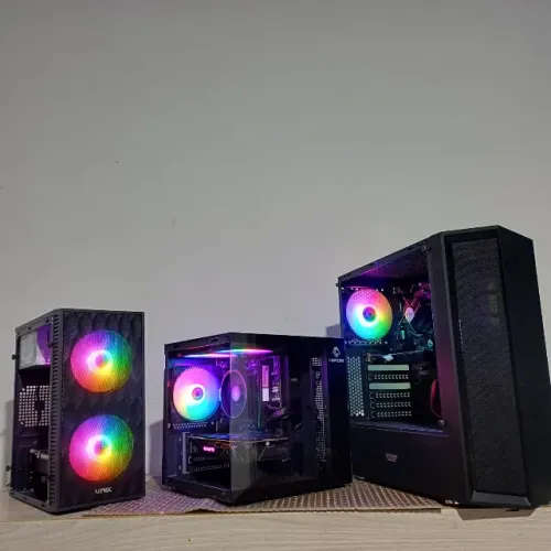 PCs Gamer com 3 opções de Placa de Vìdeo: GT 740, GTX 1660 ou RX 580. Parcele em até 12x