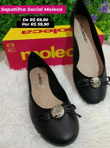PROMOÇÃO SAPATILHAS MOLECA 