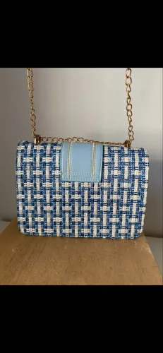 Bolsa azul shein 
