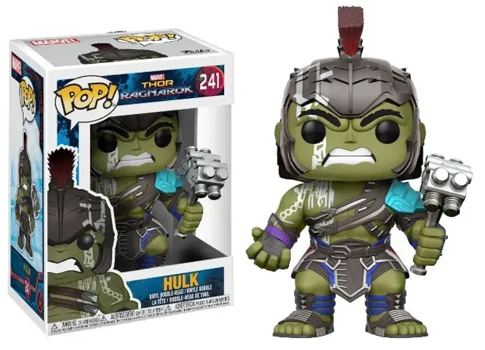 Funko pop Hulk Gladiador - Thor Ragnarok / Marvel #241
