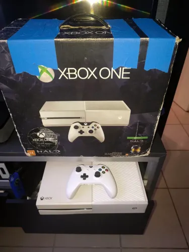 Xbox One Fat Branco Caixa Kinect