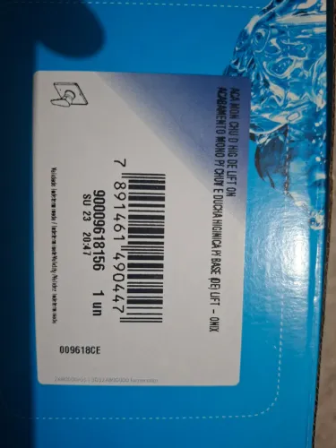 Acabamento Mono p/ chuveiro e Ducha Higiênica Docol ( Base Lifit Onix) - Nova