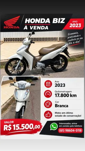 Honda Biz 125 EX/ 125 EX Flex 2023