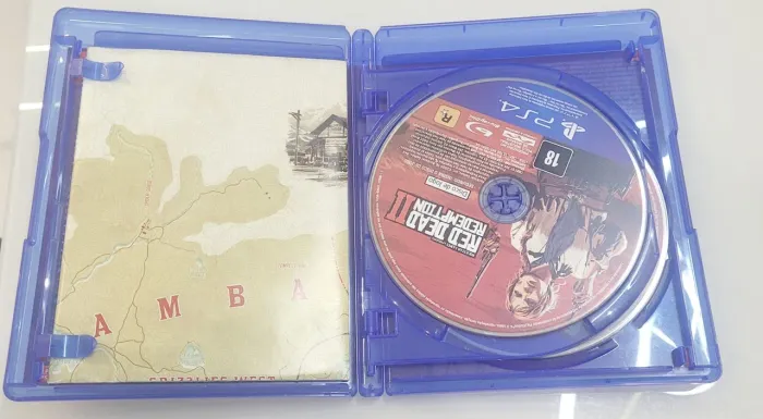 Jogo red dead redemption 2 com mapa ps5/ps4