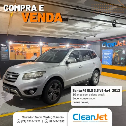 Hyundai Santa Fe GLS 3.5 V6 4X4 Tiptronic 2012