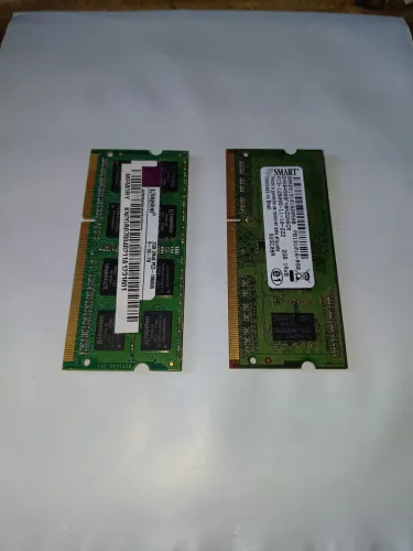 2 memórias DDR2 1333mhz, para notebook