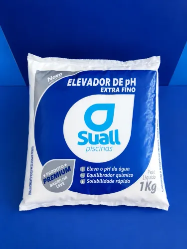 Barrilha Elevador de pH Extra Fina 1kg e 2kg