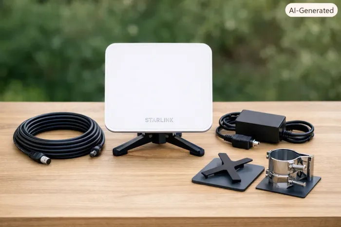 Kit Starlink Mini completo