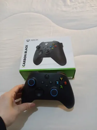 Controle Xbox Series S/X Original Carbon Black - Excelente Estado + Caixa