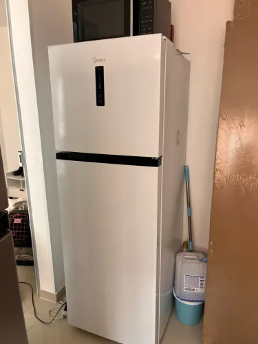 Geladeira/Refrigerador Midea Frost Free Duplex - Branco 347L  