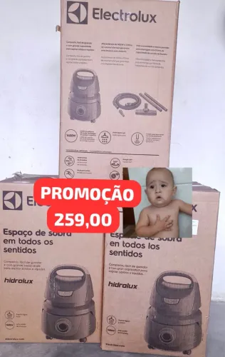 Aspirador Eletrolux água e pó 1400W