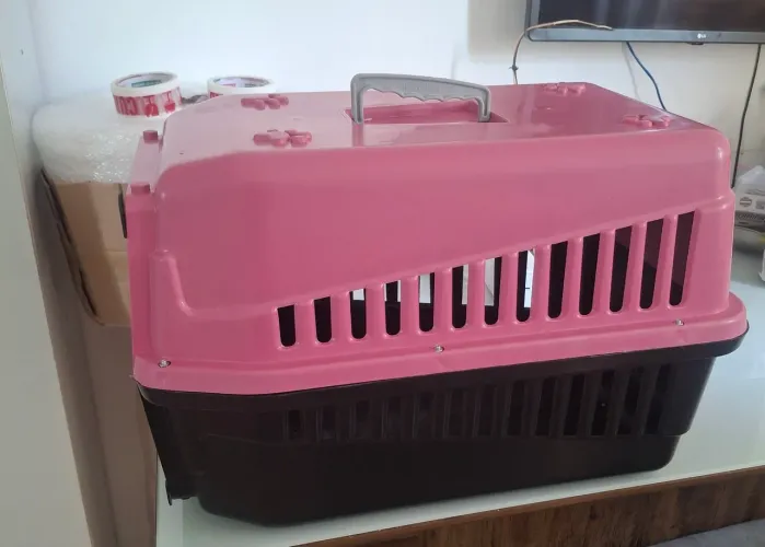 Caixa de viagem para pet