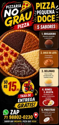 Pizzaria no grau