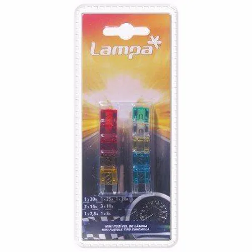 Mini Fusível Carro Moto 5a 7.5a 10a 15a 20a 25a 30a C/10und