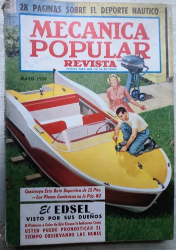 Revistas Mecanica Popular, Lote com 6 revistas