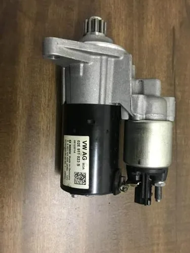 Motor de arranque do Novo Fusca 2014