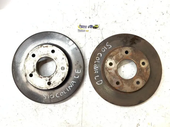 Par Disco Freio Dianteiro S10 2.8 01/11 5 Furos #12732