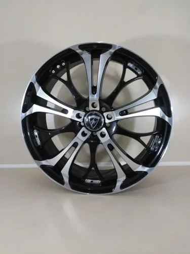 Jogo de Rodas HD Spin Out 5x100 5x112 19x7,5 35 Black Diamond New